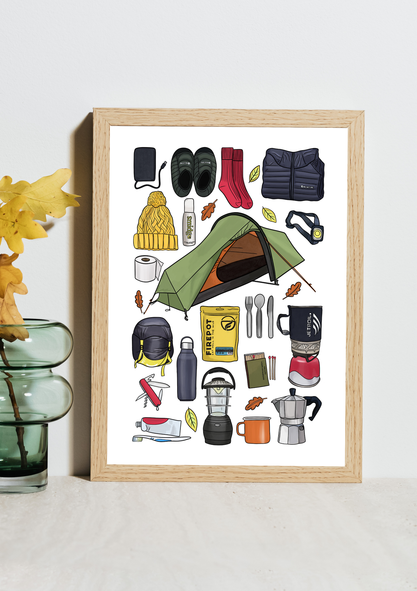 Camping - A4 or A3