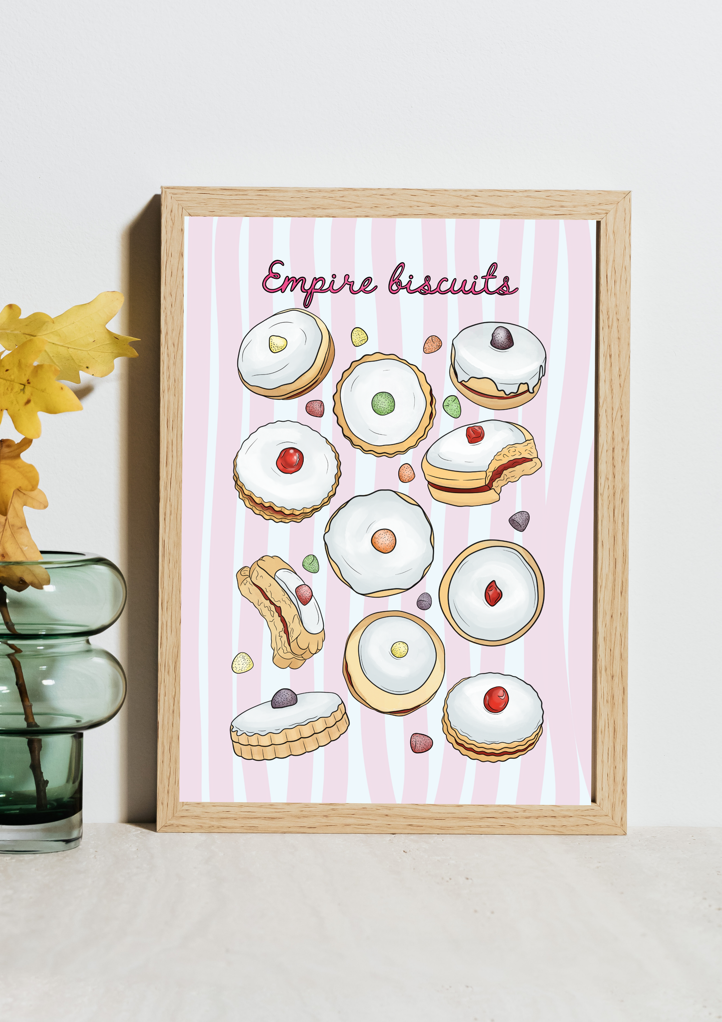 Empire Biscuits - A4 or A3