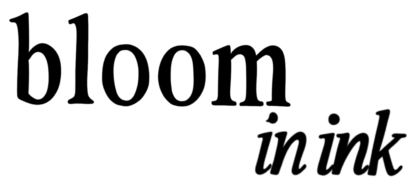 Bloom in ink