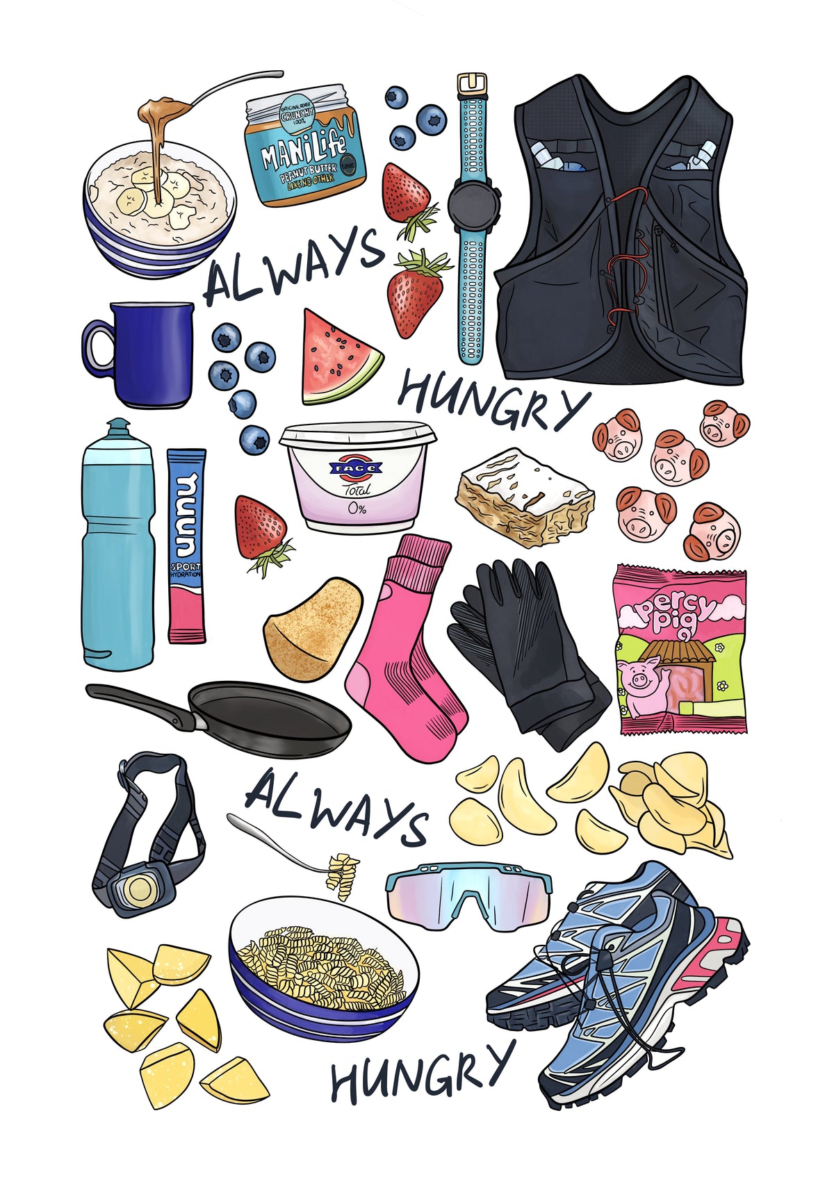 Always Hungry - A4 or A3