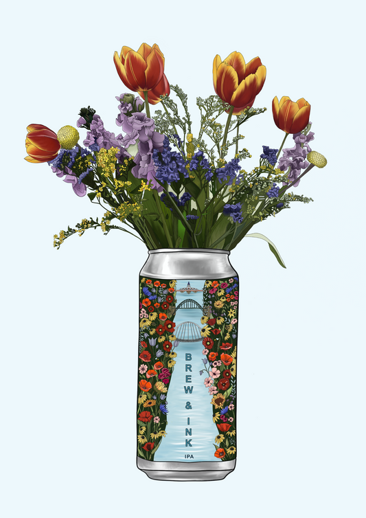 IPA & Tulips - A4